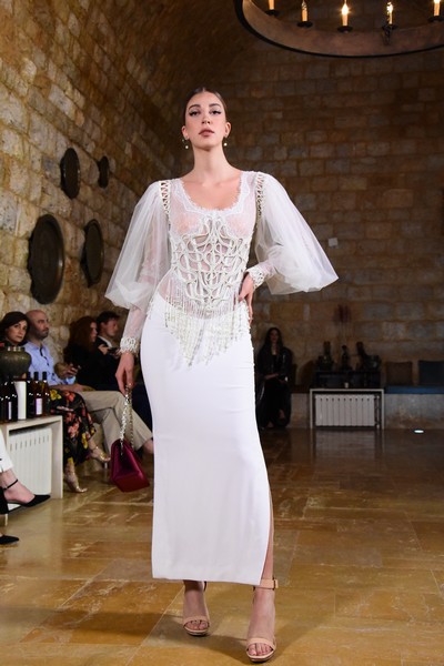Hope Wears Lebanese Fashion Runway part 2 